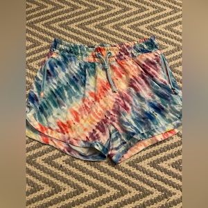 Athleta girl pride edition shorts sz xlarge 14 great condition